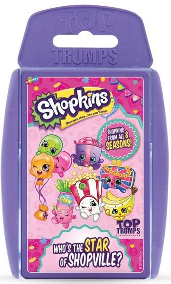 Настолна игра с карти Top Trumps: Shopkins