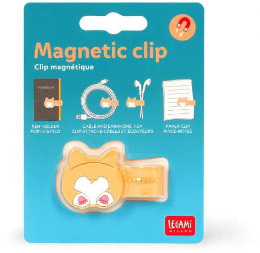 Мултифункционален магнитен клипс Legami Corgi