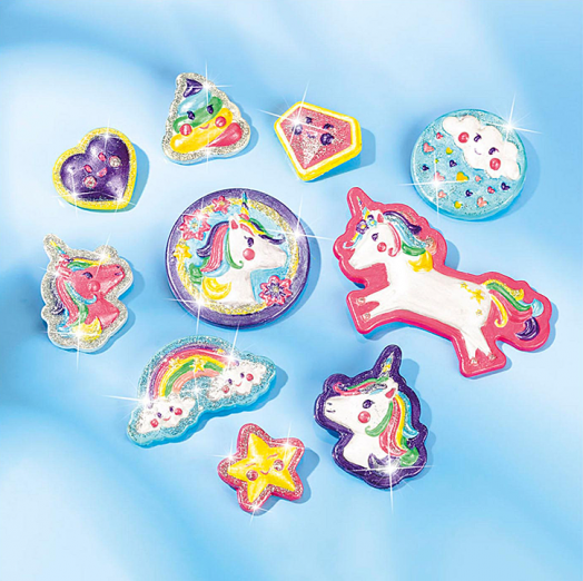 Творчески комплект Totum - Създай и оцвети гипсови фигури еднорози