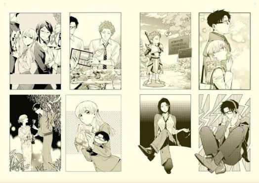 Wotakoi: Love Is Hard for Otaku Official Art Works