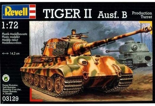 Сглобяем модел Revell - Танк Tiger II Ausf. B