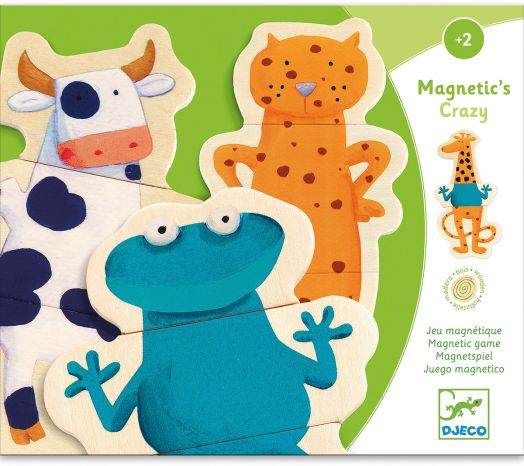 Дървени фигури с магнит: Щури животни