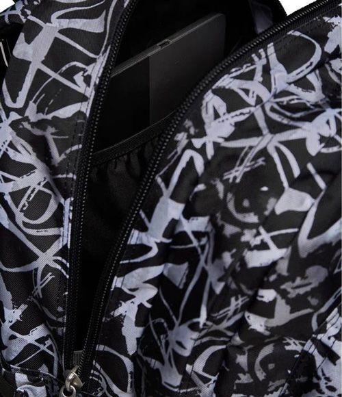 Ученическа раница Seven Freethink Steel Grey с две отделения и USB порт