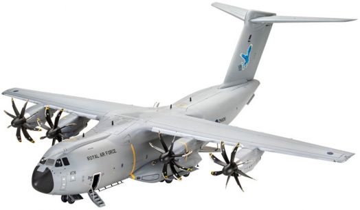 Сглобяем модел Revell - Самолет Airbus A400M Atlas Raf