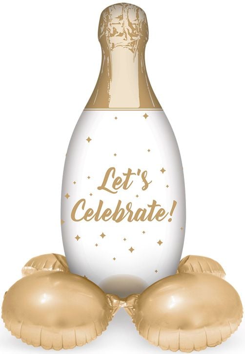 Фолиев балон Folat - Бутилка Let's Celebrate