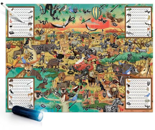 Образователна игра Headu - Опознай Сафари