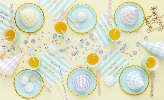 Дървени прибори PartyDeco, 18 бр.