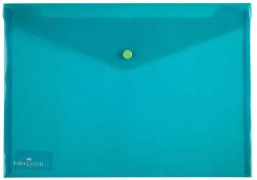 Папка Faber-Castell A4 с копче, зелена