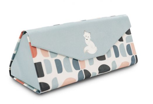 Сгъваем калъф за очила Nici Dreamy Winter - Полярна лисица