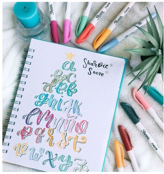 Комплект маркери Sharpie S-Note, 12 цвята