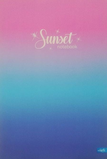 Тетрадка Lastva Sunset А5, 50 листа с широки редове