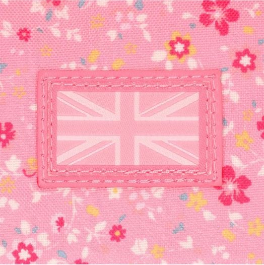 Ученическа раница Pepe Jeans Alenka Pink с две отделения и преден джоб