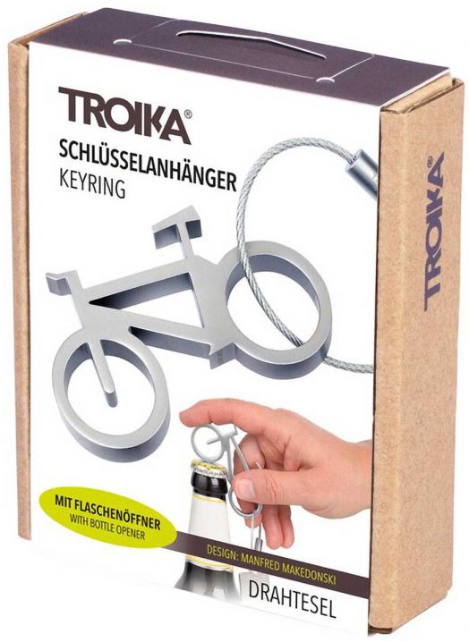 Ключодържател отварачка Troika - Велосипед