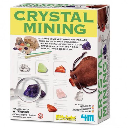 Детска лаборатория 4M - Кристални минерали