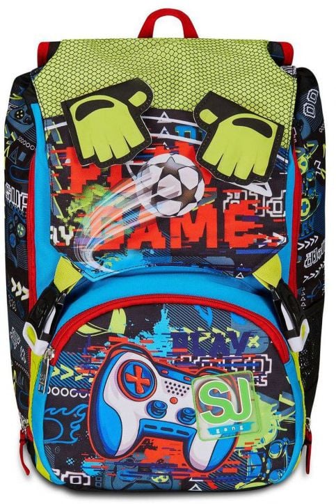 Ученическа раница Seven SJ Gang Funny Goal с две отделения