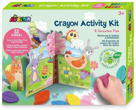 Творчески комплект Avenir - Рисувай с пастели, Сезоните