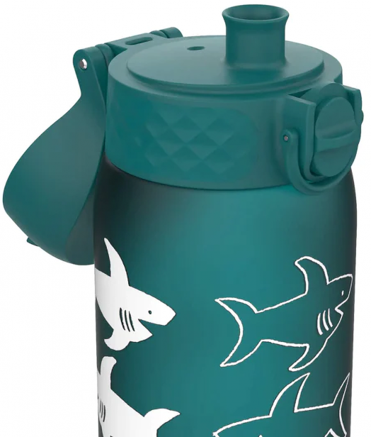 Бутилка за вода Ion8 - Акули, 350 мл.