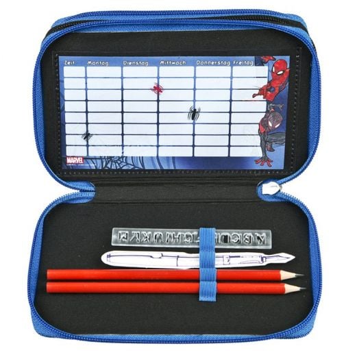 Пълен ученически несесер Undercover Spider-Man с три отделения