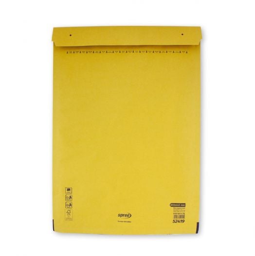 Удароустойчив кафяв плик Spree с въздушни мехурчета, 300 х 445 мм.