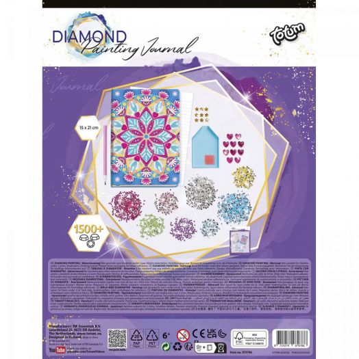 Декорирай сам с Totum - Дневник с диаманти, мандала