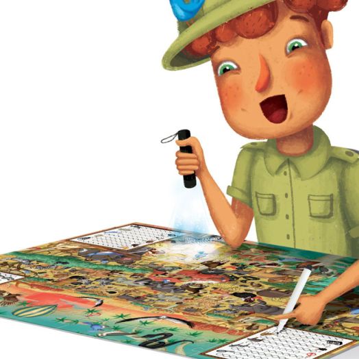 Образователна игра Headu - Опознай Сафари