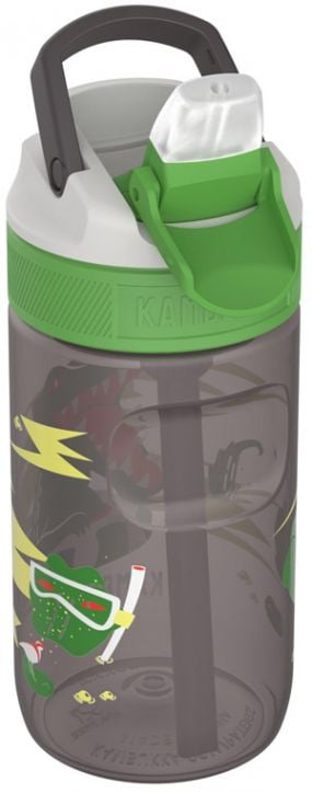 Детска бутилка за вода от тритан Kambukka Lagoon Crazy Crocodile, 0.400 л.