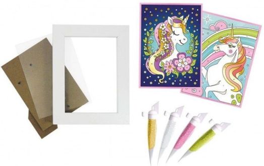 Направи сам блестящи картини Buki - Еднорози
