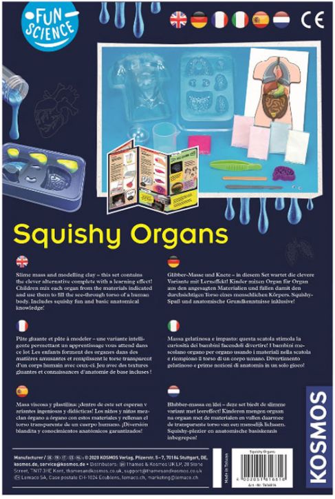 Творчески комплект Kosmos - Органи от пластилин