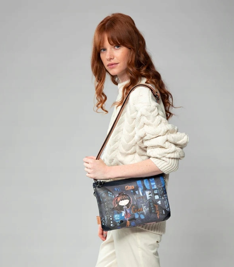 Дамска чанта за рамо Anekke Contemporary, 28 x 21 x 4 см.