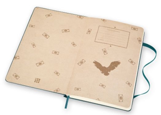 Класически тефтер Moleskine Limited Editions Harry Potter Sorting Hat с твърди корици и линирани страници