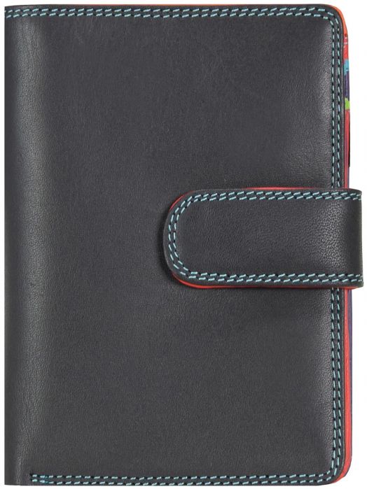 Дамски портфейл Mywalit Medium Snap Wallet Black Pace