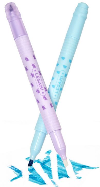 Комплект изтриваеми текст маркери Legami, 6 бр.