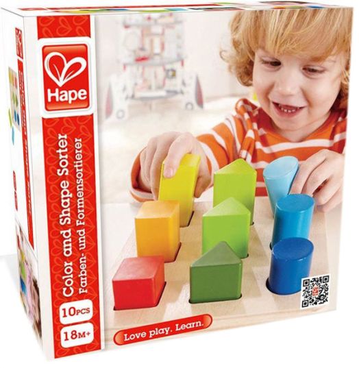 Геометрични фигури за подреждане Hape