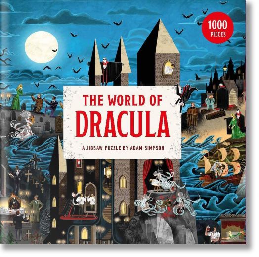 Пъзел Laurence King: The World of Dracula, 1000 части