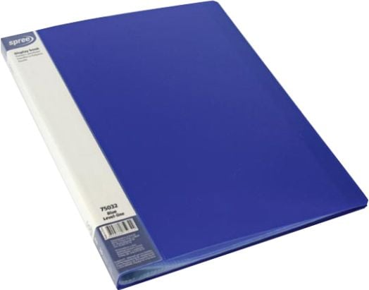 Папка Spree Stripes с 20 джоба A4, синя