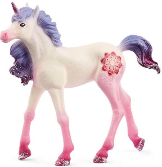 Фигурка Schleich: Еднорог конче с мандала