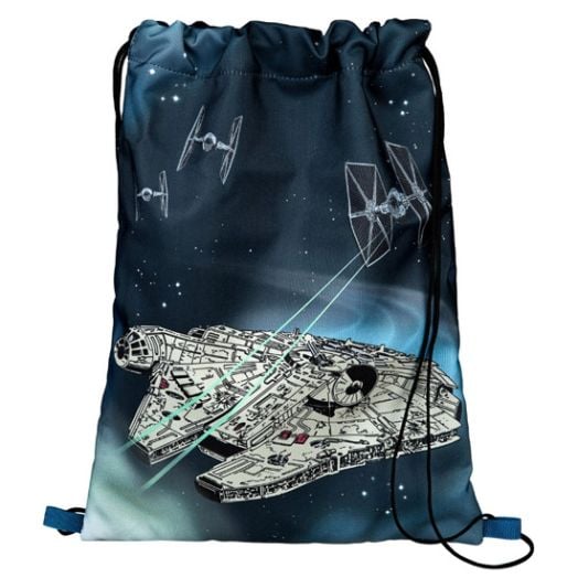 Комплект ученическа раница Scooli - Star Wars Millennium falcon, ергономик