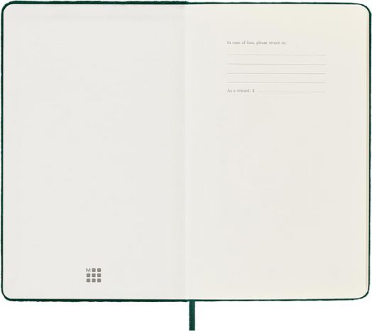Тефтер Moleskine Velvet Green в кутия