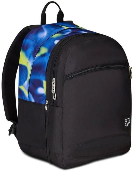 Ученическа раница Seven Pro XXL Reversible Detach Shadow Up Jet Black и безжични слушалки
