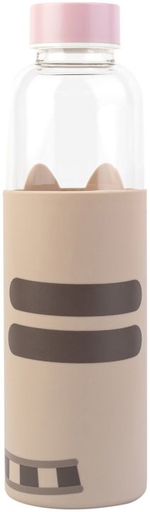 Стъклена бутилка за вода Grupo Erik - Pusheen The Cat, 500 мл.