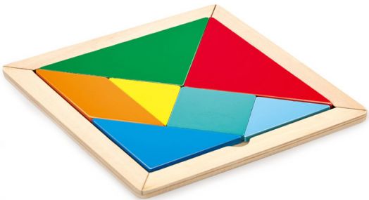 Детска игра Hape - Танграм