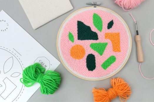 Комплект за плетене на гергеф Calm Club Needle&Hoop