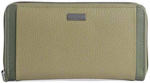 Дамски портфейл Bugatti Sina Long Zip, зелен