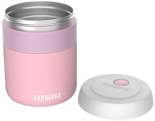Буркан за храна Kambukka Bora Baby Pink, 0.600 л.