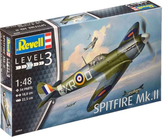 Сглобяем модел - Изтребител Spitfire Mk. II