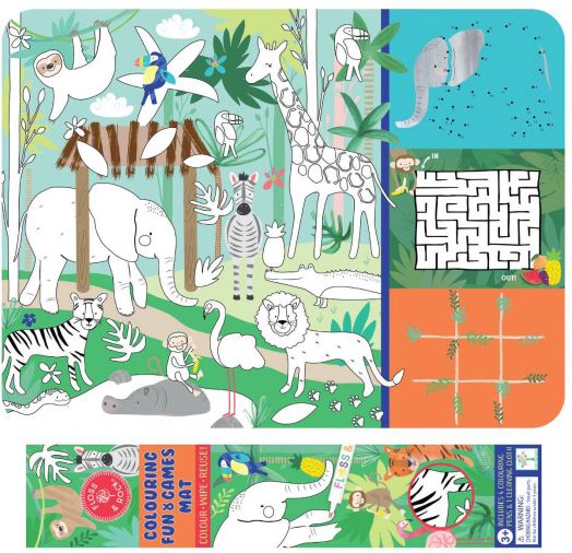 Подложка с активности Floss & Rock - Джунгла