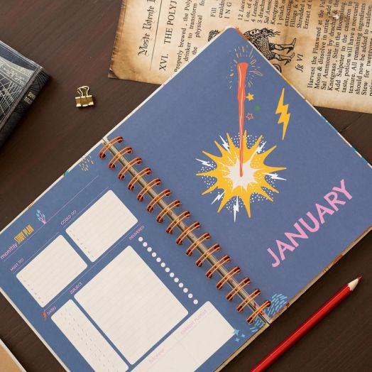 Седмичен бележник-органайзер Grupo Erik Harry Potter за 12 месеца - август 2024 / юли 2025 година