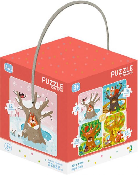 Пъзел Dodo 4 в 1: Сезони