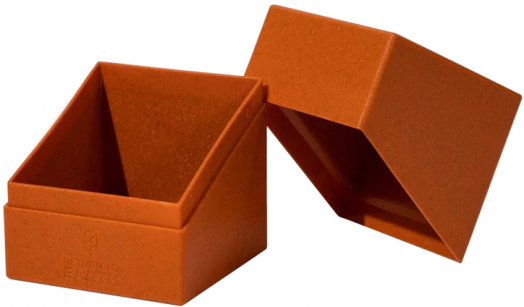 Кутия за карти Ultimate Guard Return to Earth Boulder 100+, оранжева