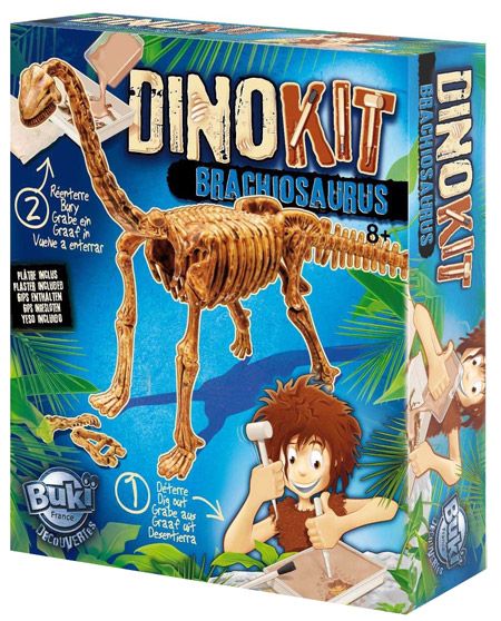 Открий и сглоби скелет на динозавър Buki - Брахиозавър